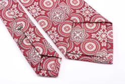 Red Ancient Madder Silk Tie