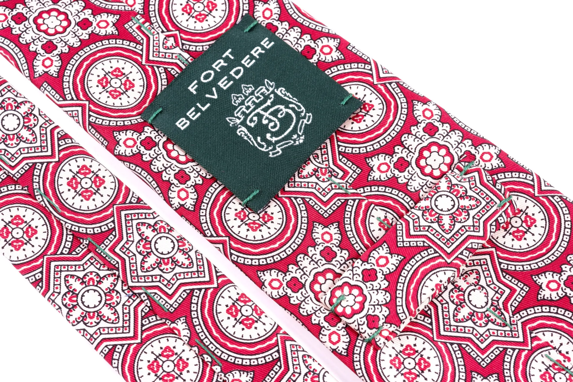 Red Ancient Madder Silk Tie