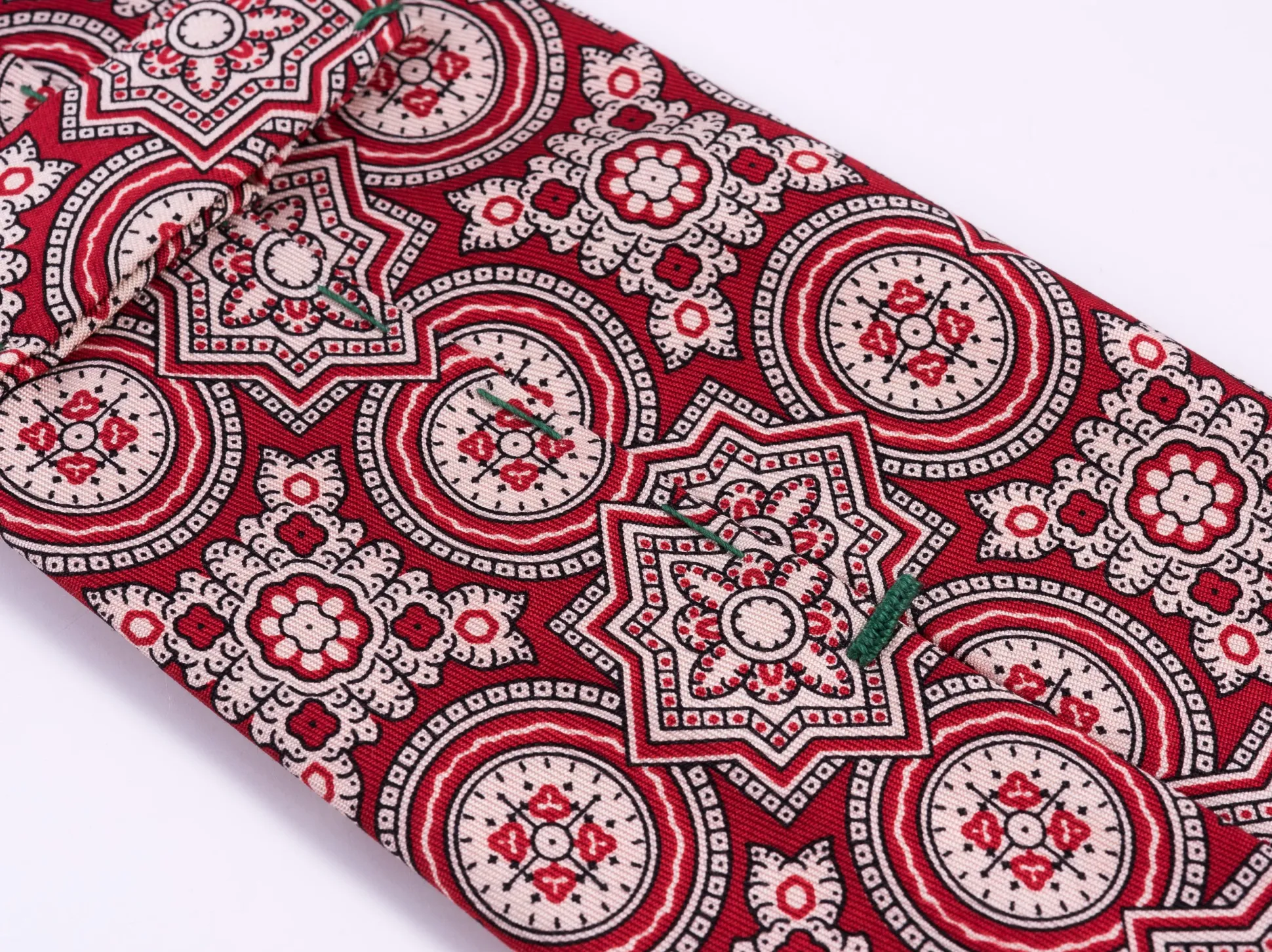 Red Ancient Madder Silk Tie