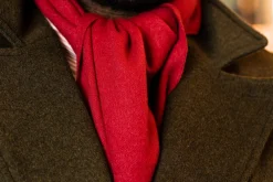 Red Cashmere Scarf