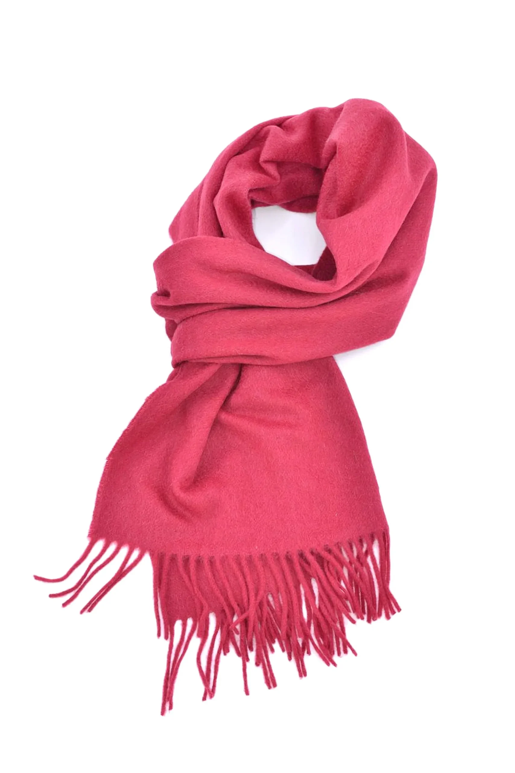 Red Cashmere Scarf