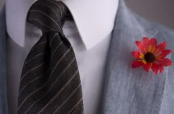 Red Exotic Caribbean Boutonnière Flower
