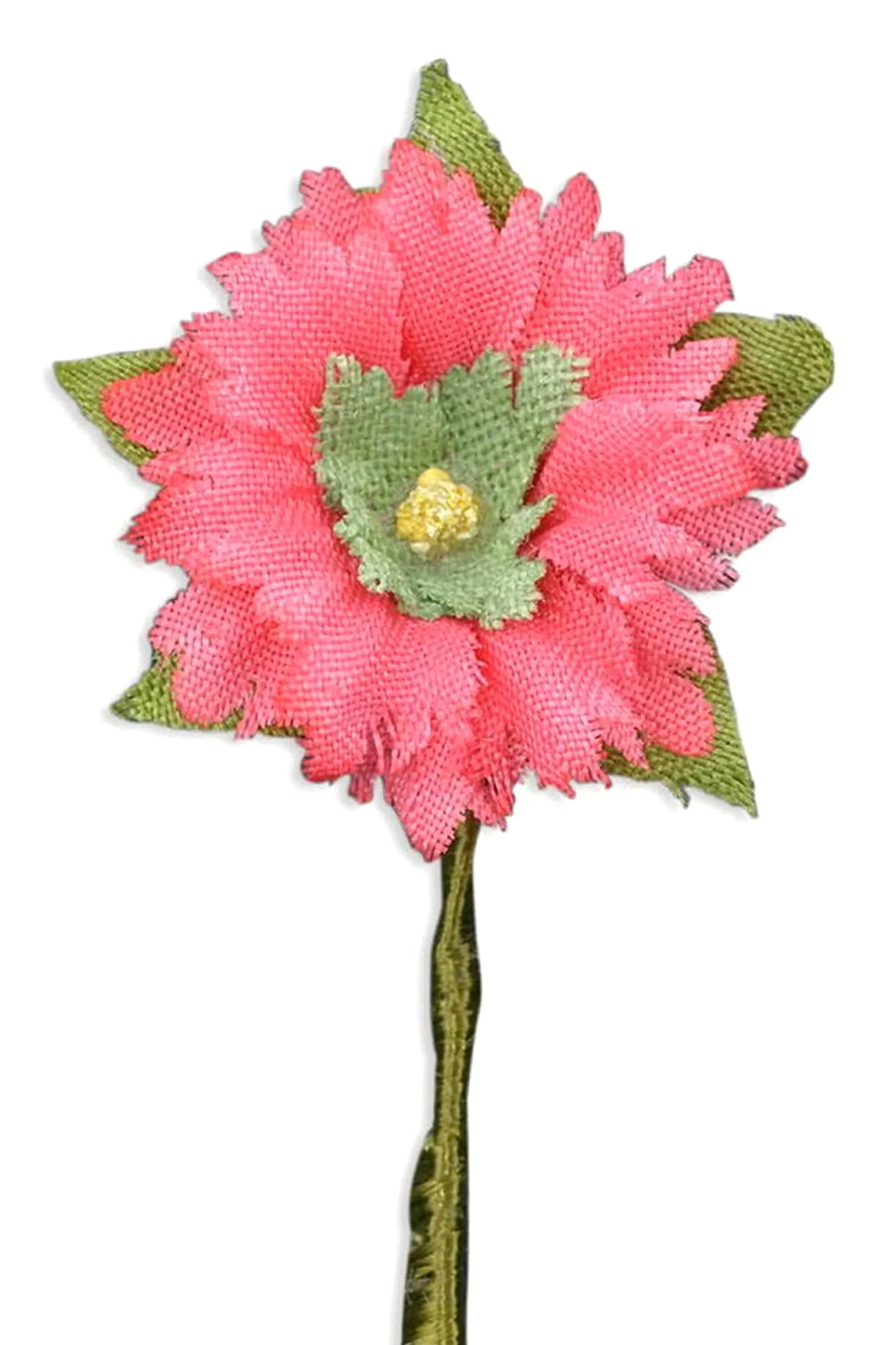 Red Sweet William Silk Boutonnière Flower