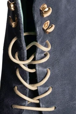 Round Beige Waxed Cotton Bootlaces