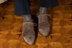 Round Biscuit Brown Waxed Cotton Shoelaces