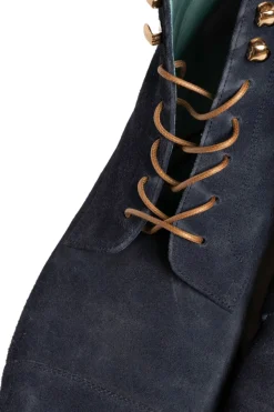 Round Biscuit Brown Waxed Cotton Shoelaces