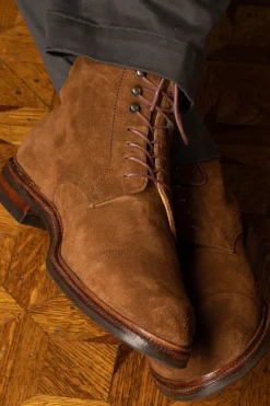 Round Bordeaux Waxed Cotton Bootlaces