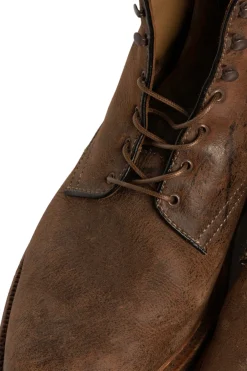 Round Coffee Brown Waxed Cotton Bootlaces