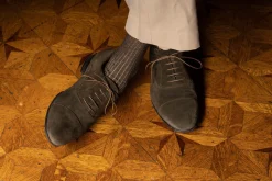 Round Coffee Brown Waxed Cotton Bootlaces