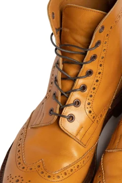 Round Dark Charcoal Waxed Cotton Bootlaces