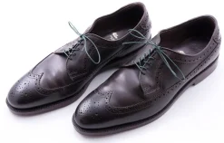 Round Dark Green Waxed Cotton Bootlaces