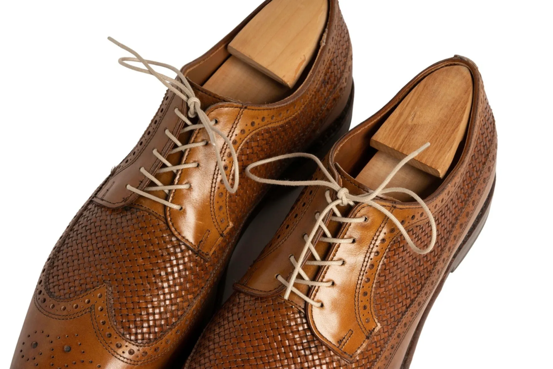 Round Intense Beige Waxed Cotton Shoelaces