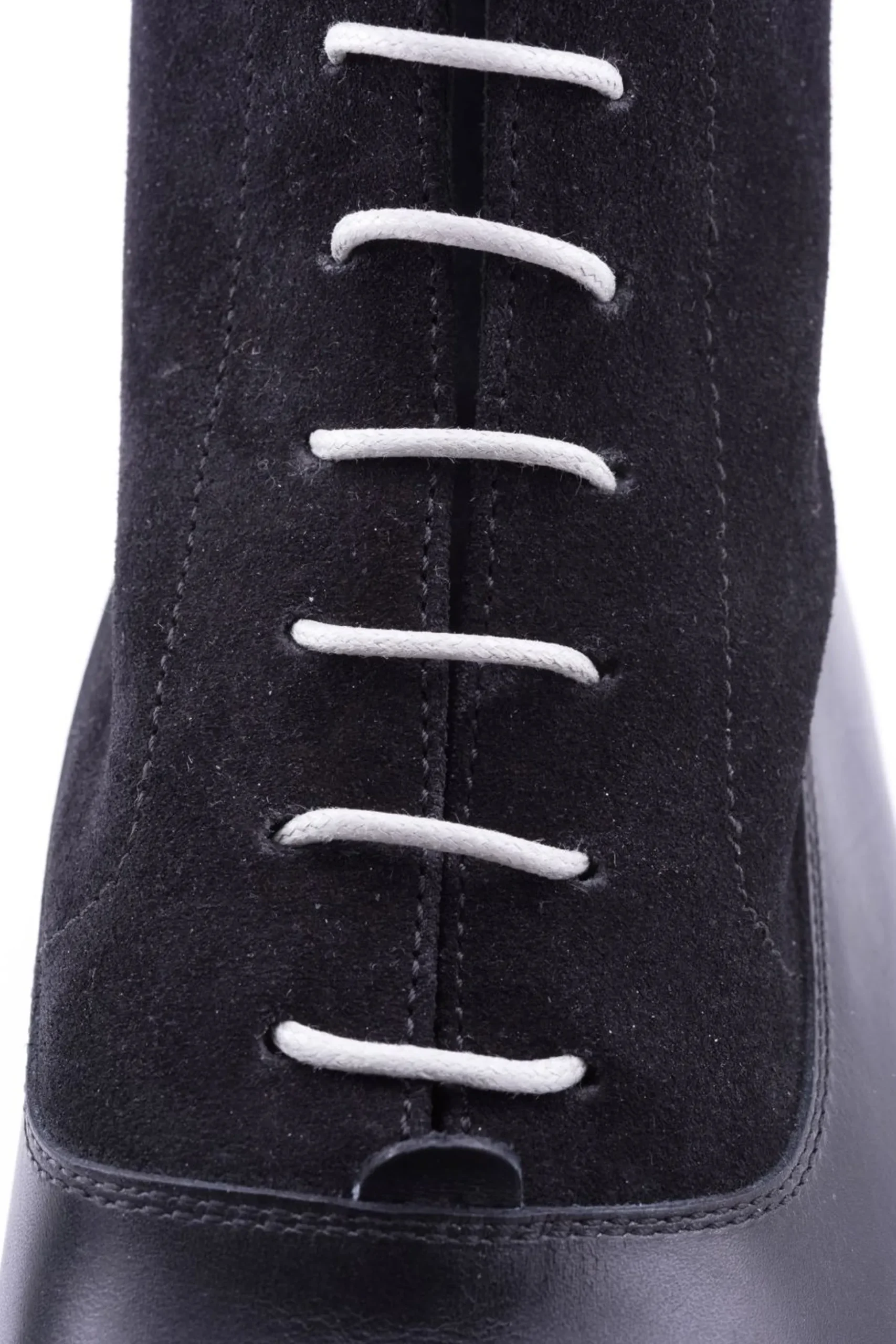 Round Light Gray Waxed Cotton Shoelaces