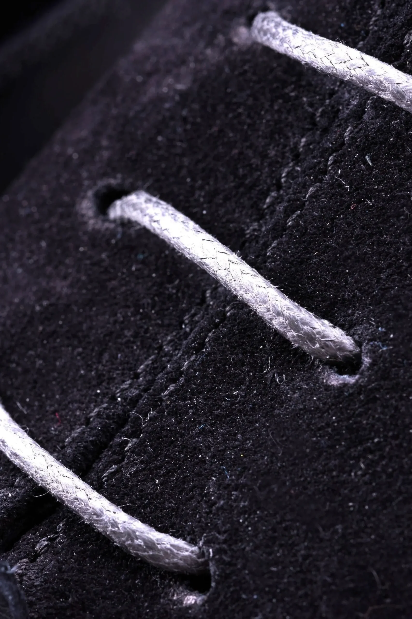 Round Mid Gray Waxed Cotton Bootlaces