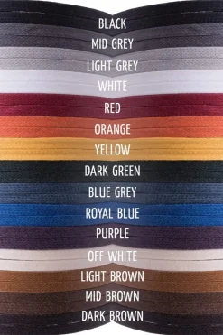 Round Royal Blue Waxed Cotton Bootlaces