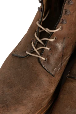 Round Sand Waxed Cotton Bootlaces