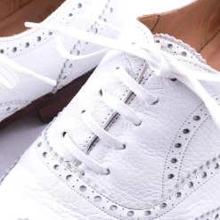 Round White Waxed Cotton Bootlaces