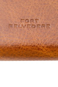 Saddle Brown Dumont Full-Grain Leather Pen Case