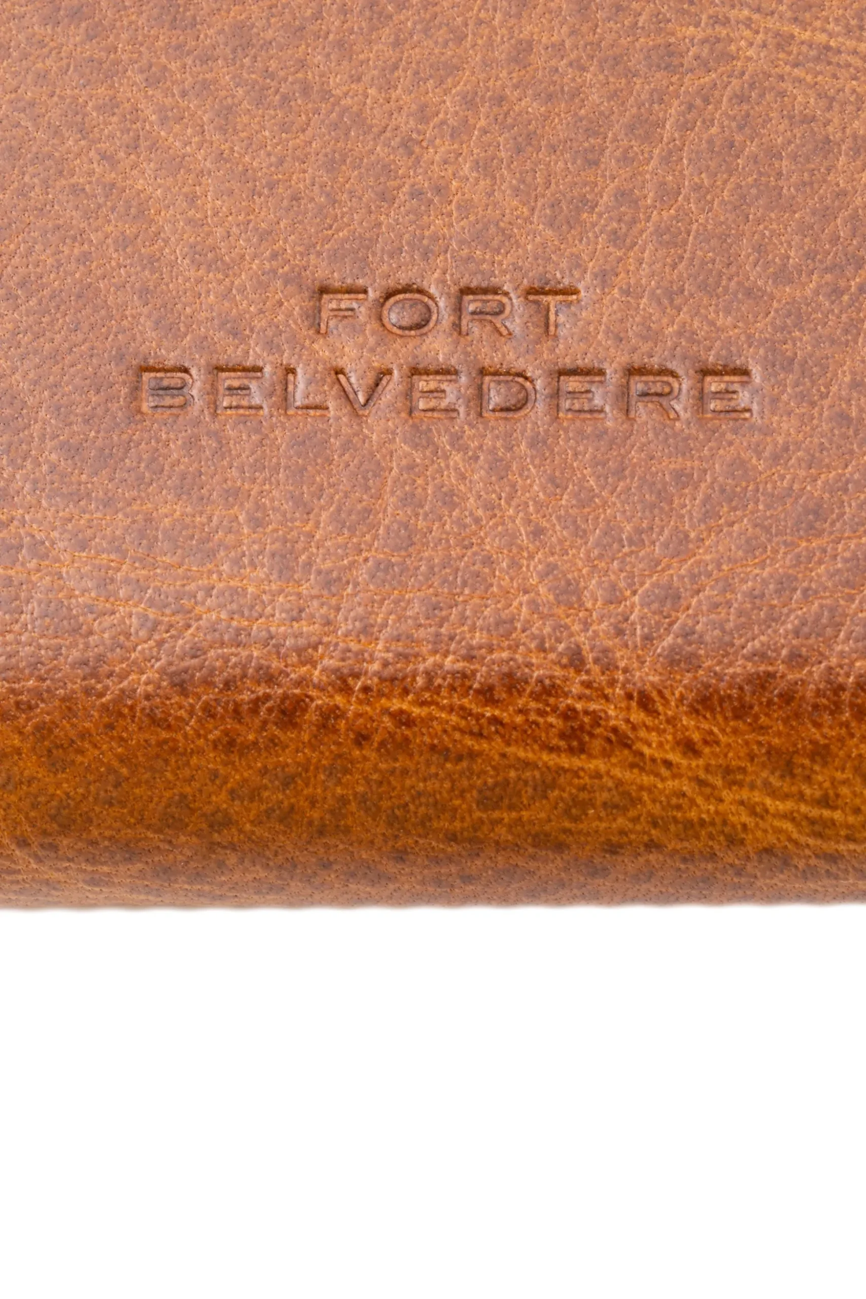 Saddle Brown Dumont Full-Grain Leather Pen Case