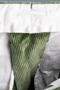 Sage Green Stancliffe Corduroy Trousers