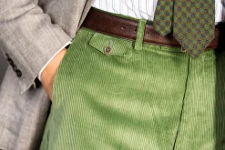 Sage Green Stancliffe Corduroy Trousers