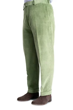 Sage Green Stancliffe Corduroy Trousers