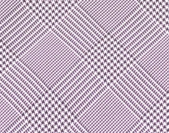 Silk Bow Tie in Black and White Glen Check - Pointed End