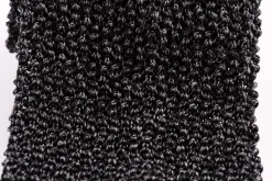 Silver Gray Mottled Silk Knit Tie