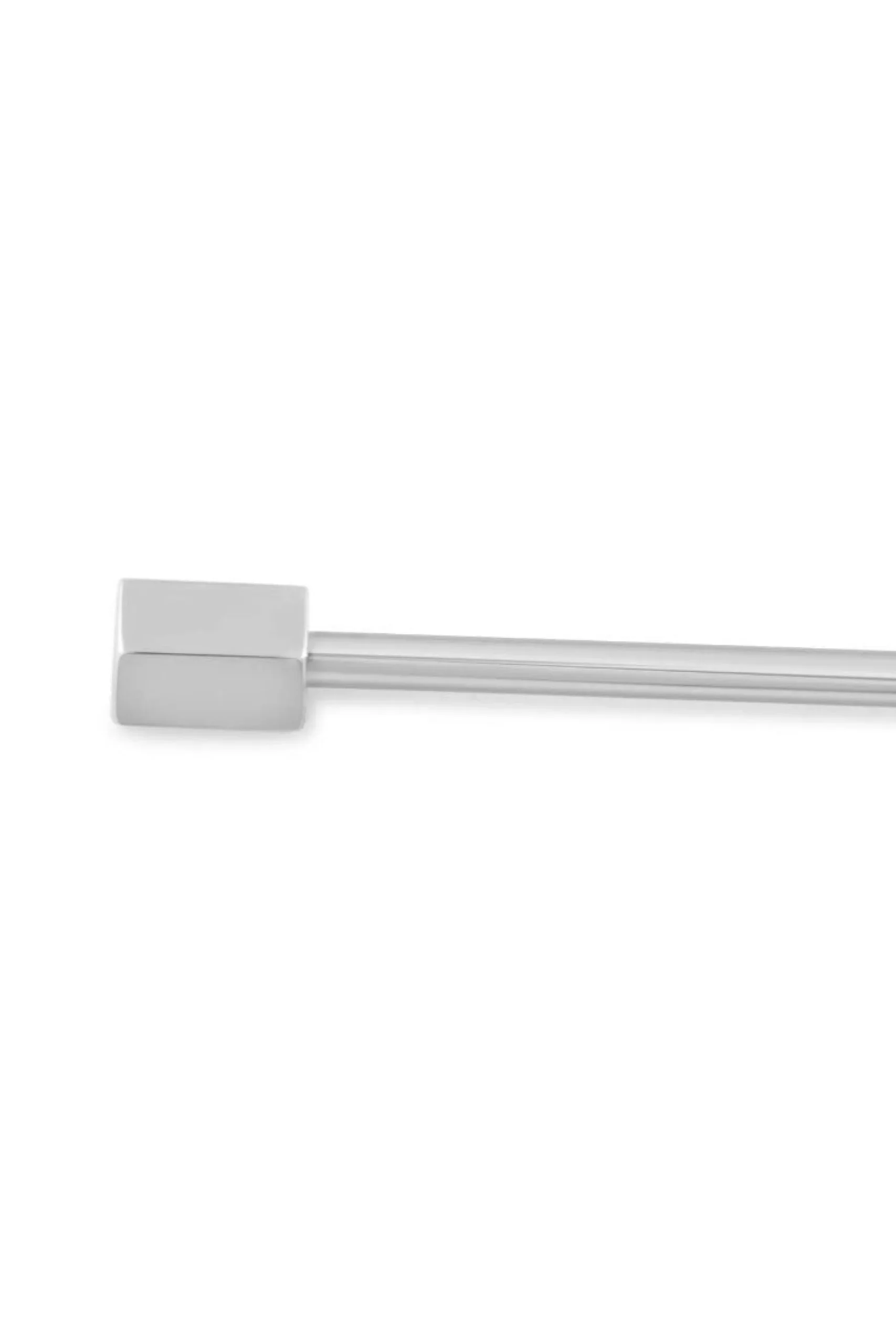 Silver Hex End Collar Bar