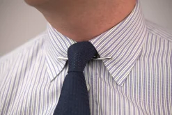 Small Silver 45mm Collar Clip for Narrow Shirt Collars