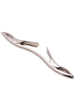 Small Silver 45mm Collar Clip for Narrow Shirt Collars