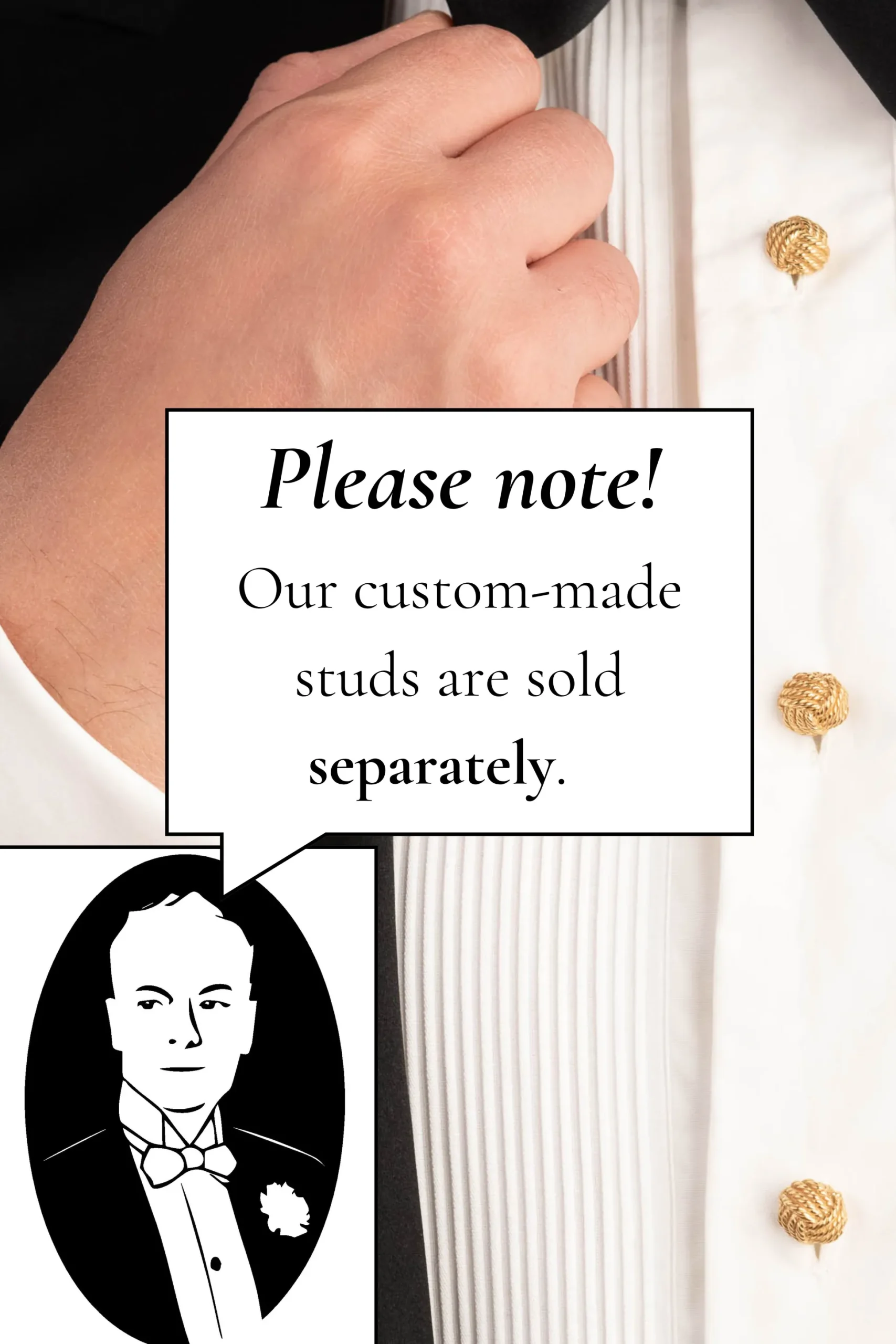 Solid Rose Gold Monkey Fist Knot Studs