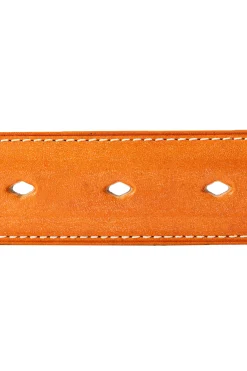 Tan Bridle & Black Boxcalf Reversible Leather Belt