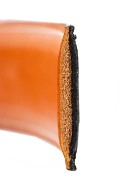 Tan Bridle & Black Boxcalf Reversible Leather Belt