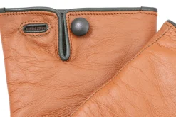 Tan Touchscreen Lamb Nappa Gloves