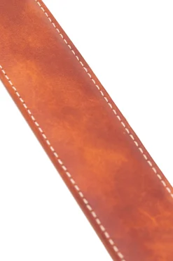 Toffee Brown Museum Calf Leather Belt