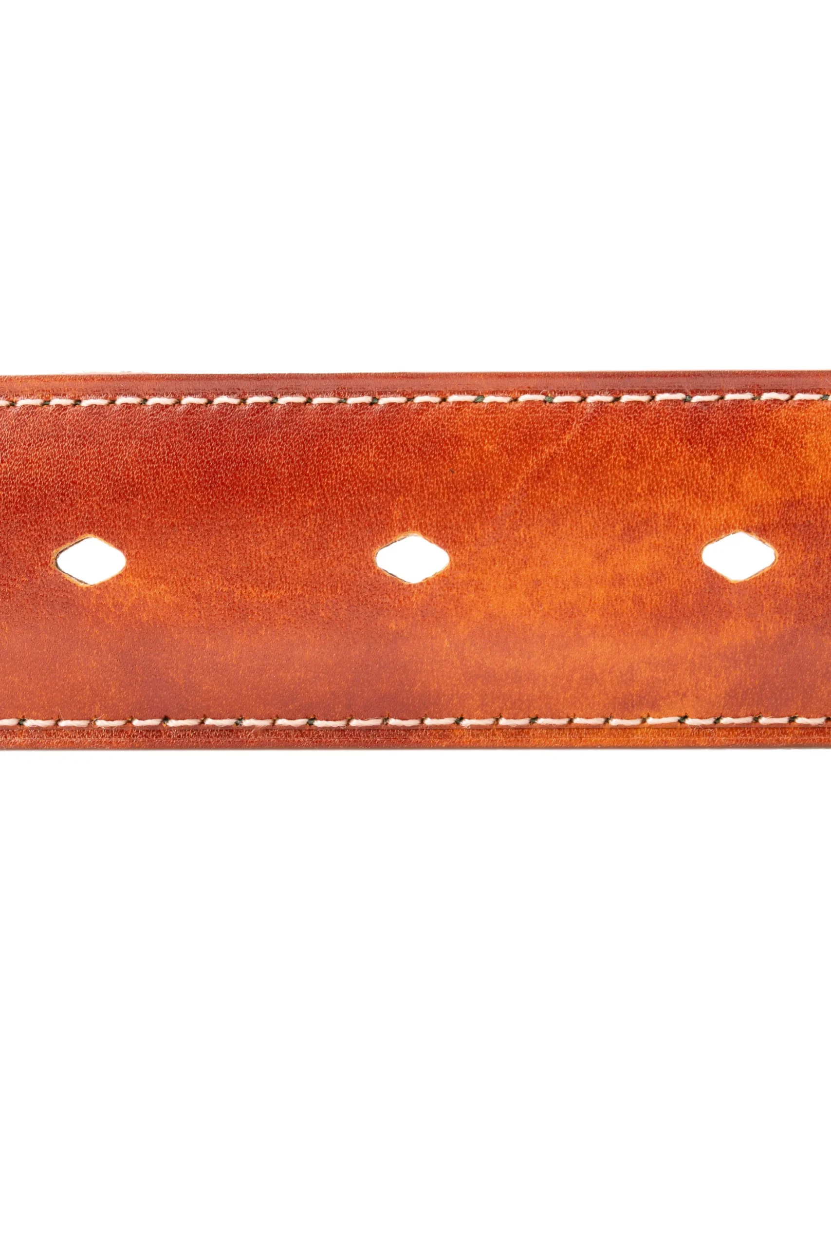 Toffee Brown Museum Calf Leather Belt