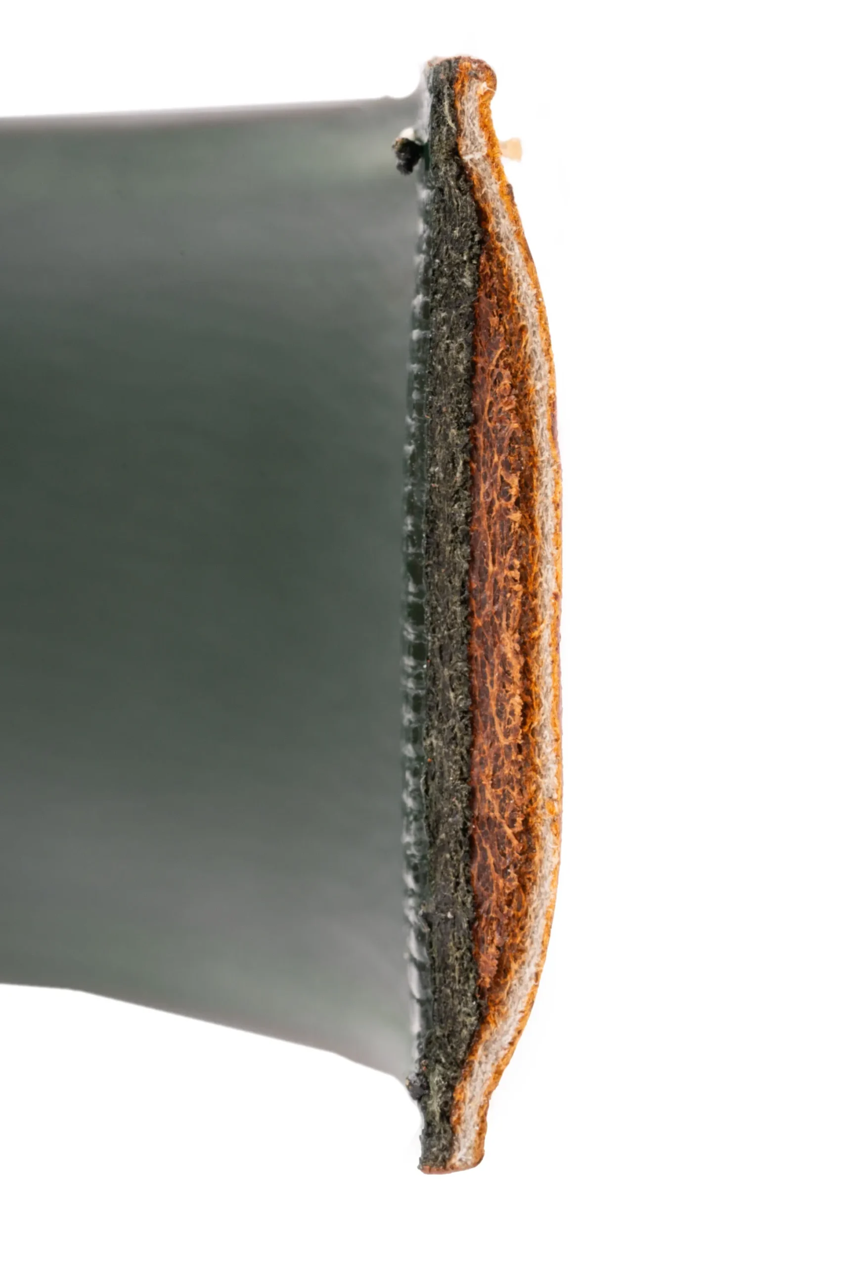 Walnut Brown Museum Calf Leather Belt