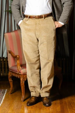 Walnut Brown Museum Calf Leather Belt