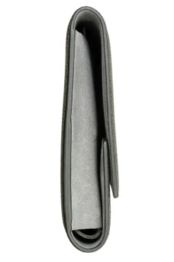 2-Watch Black Togo & Gray Suede Leather Watch Case
