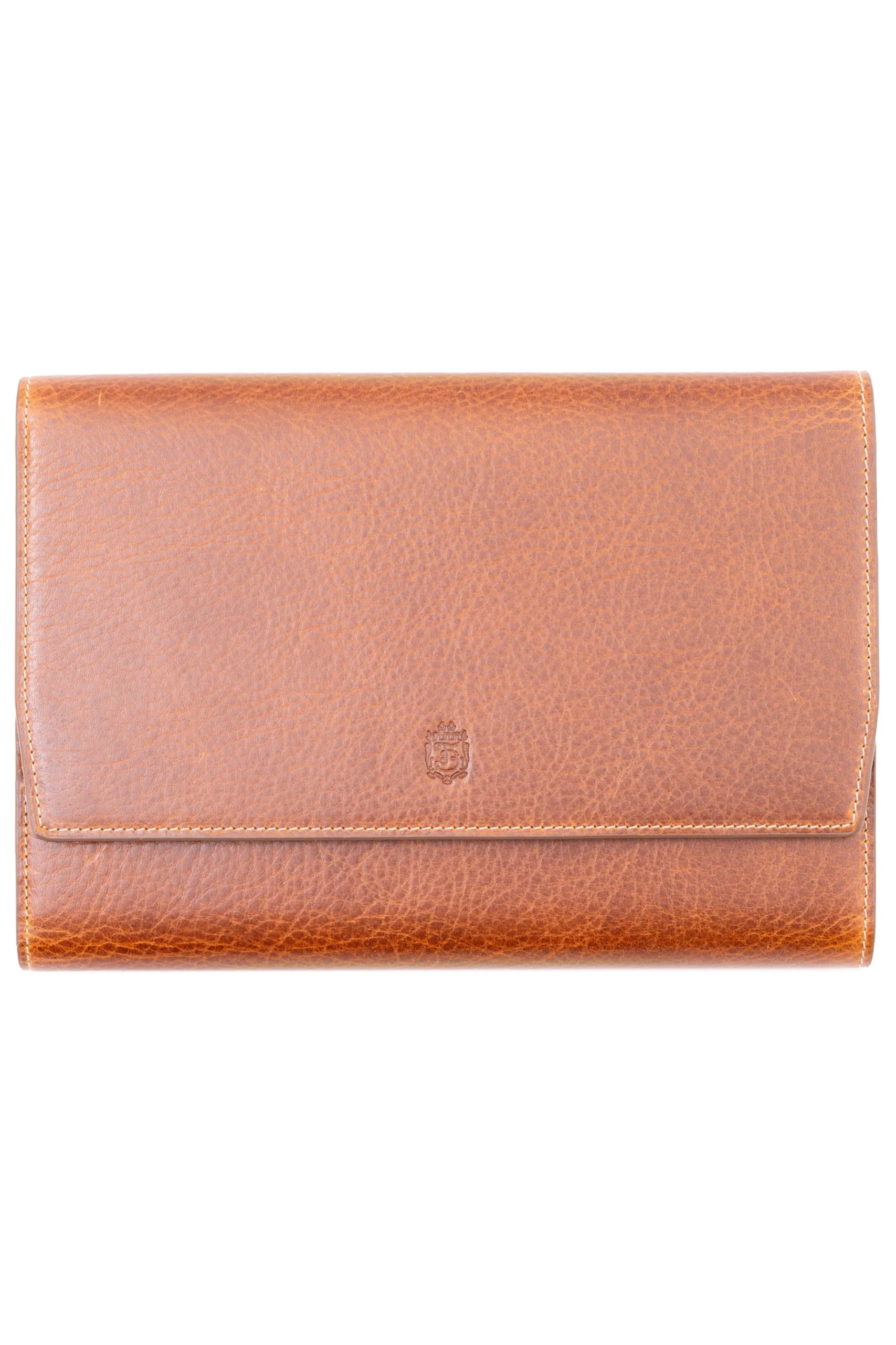 3-Watch Saddle Brown & Sunflower Suede Leather Watch Case