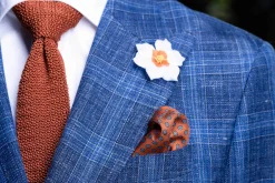White Daffodil Boutonnière Flower