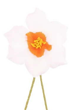 White Daffodil Boutonnière Flower