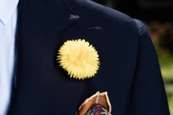 Yellow Dandelion Boutonnière Flower