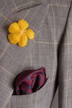Yellow Exotic Caribbean Boutonnière Flower