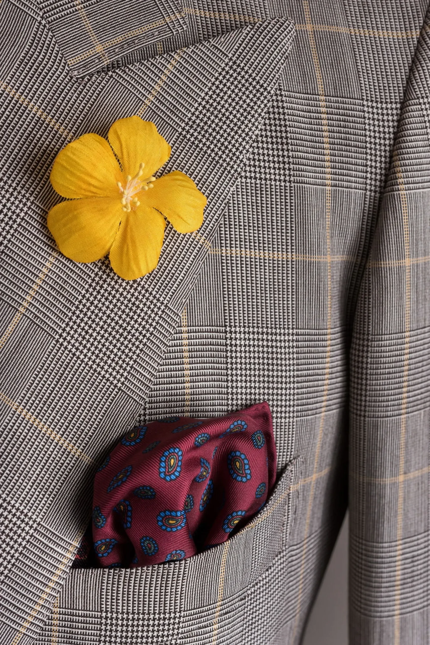 Yellow Exotic Caribbean Boutonnière Flower
