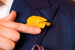 Yellow Exotic Caribbean Boutonnière Flower