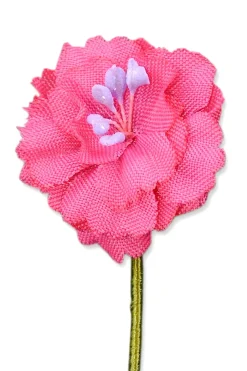 Young Hill Geranium Silk Boutonnière Flower